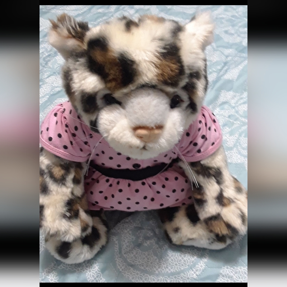Build A Bear Leopard Cat